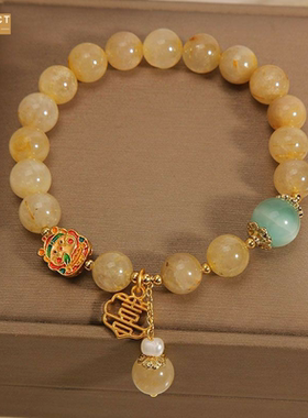 XKDDCT新款网红石水晶手链女小