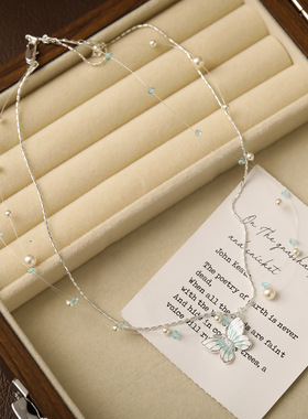 XKDDCT浪漫出圈满天星蝴蝶珍珠项