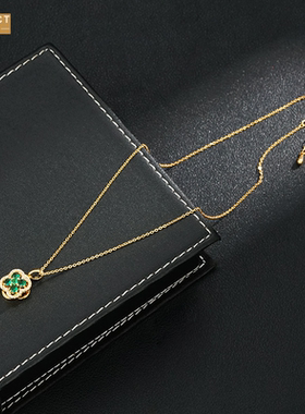 XKDDCT新款日韩小巧精致微镶绿