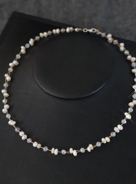 XKDDCT新款天然珍珠满天星夏季超