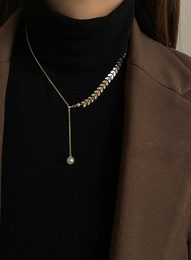 XKDDCT天然淡水轻奢小众麦穗珍珠