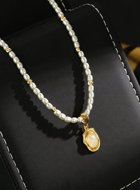 XKDDCT法式宫廷复古温柔锁骨链颈