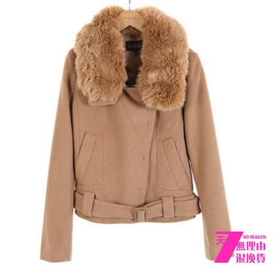 春秋款大翻领短款外套