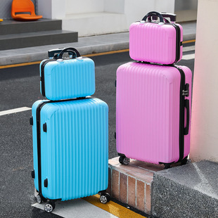 24寸拉杆密码 行李箱女小型20寸学生旅行登机皮箱子新款 箱结实耐用