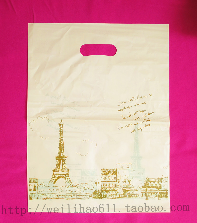 礼品袋服装袋手提袋塑料袋挖孔袋