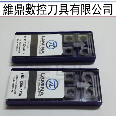 正品瑞士LAMINA拉米纳 林妮娜KM45度面铣刀片SEKT1204AFTN LT30