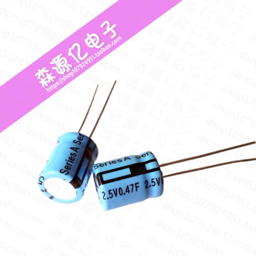 美国Powerstor法拉电容 A1010AR47 A系列2.5V0.47F 超级电容器