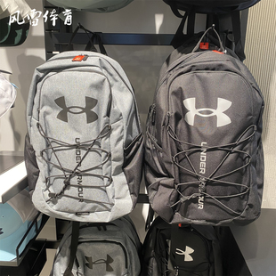 安德玛UA Hustle男女通勤上学训练运动防泼水双肩背包书包1364181