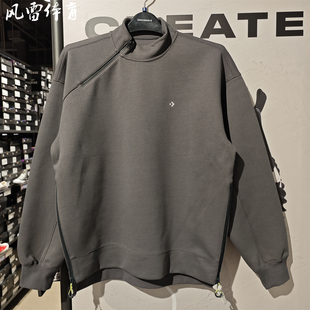 休闲卫衣上衣10028122 CONVERSE匡威男子针织套头衫 A01 风雷