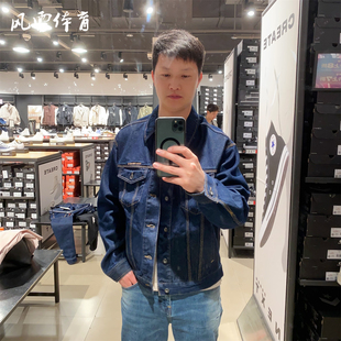 单排扣牛仔夹克外套UCJ124 UHD Converse匡威休闲男女通用工装 新款