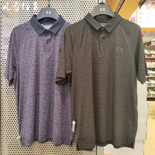 安德玛男子高尔夫短袖POLO衫