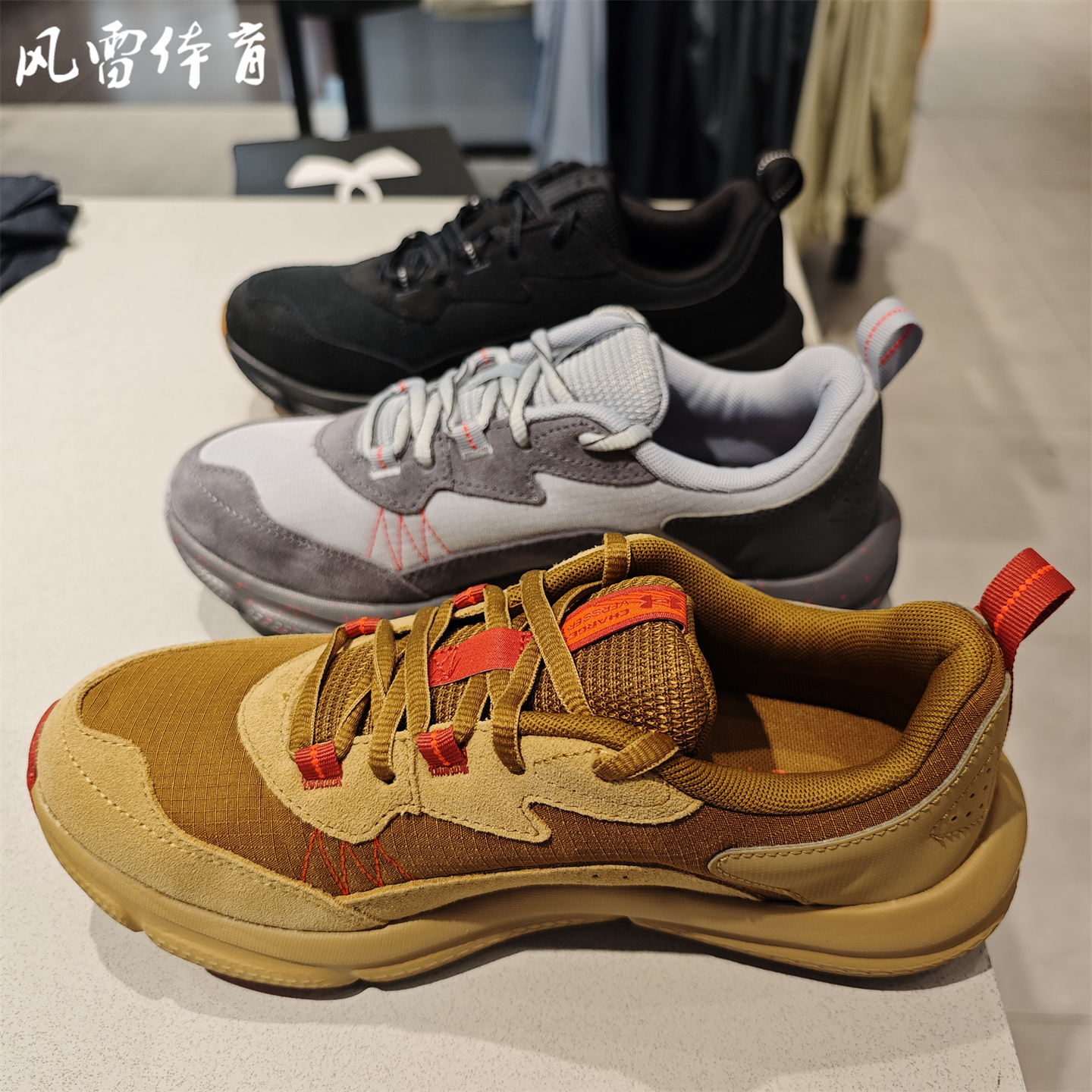 【风雷】UA安德玛男鞋 Charged Verssert 2运动网面跑步鞋3027178