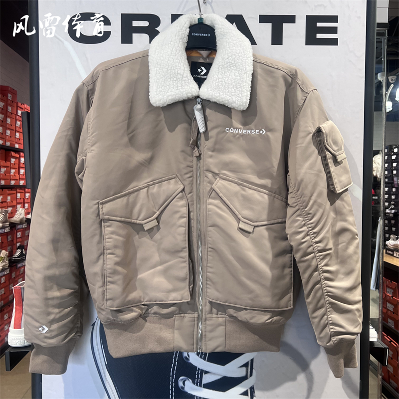 秋冬男学院风复古翻领夹克外套