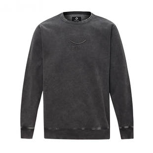 【风雷】匡威男子复古微笑刺绣薄绒卫衣 10021572