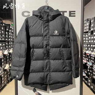 【风雷】Converse匡威冬季男子中长款连帽10025250羽绒服10023754