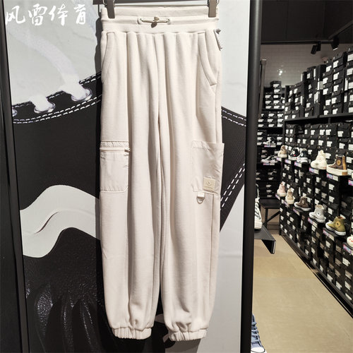 匡威大口袋女子加绒运动小脚裤