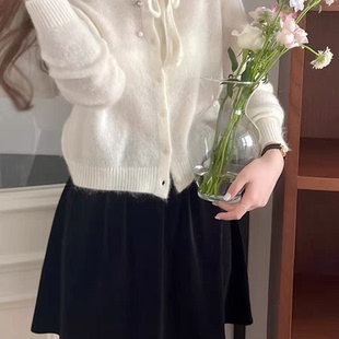 只有10件 系带羊毛浣熊绒开衫 1227 21清仓不退换