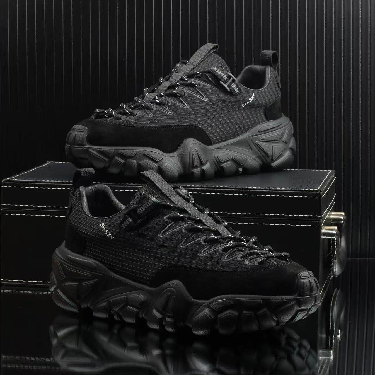 52818【加二棉 男鞋】沙丘山系列户外老爹鞋2025冬季防滑运动鞋,流行男鞋,老爹鞋,淘宝优惠券,粉丝福利购,淘宝优惠卷