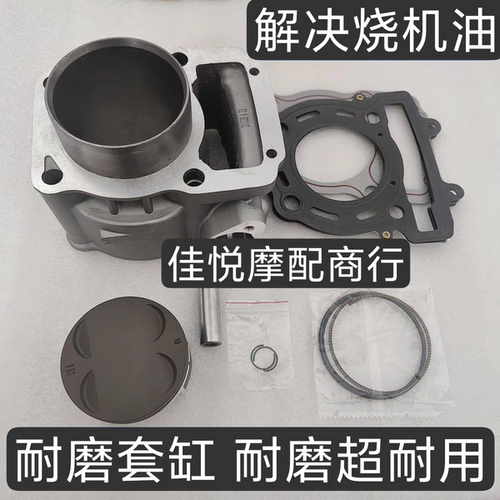 适用建设无界RT250 JS250-12D-10D街车RS250套缸缸筒活塞环四配套