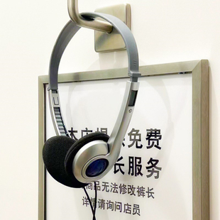 蓝牙耳机有线头戴式复古美式日系风ins网红拍照道具挂脖小众y2k