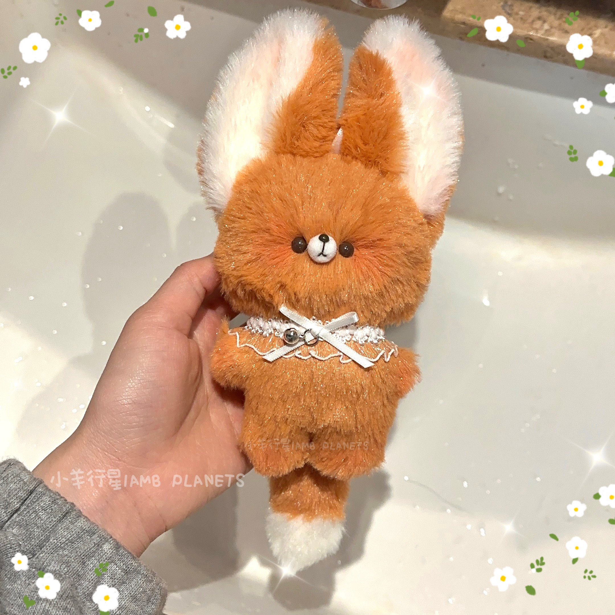 【红狐狐狸】情侣闺蜜生日礼物玩偶毛绒饰品小羊行星公仔挂件原创