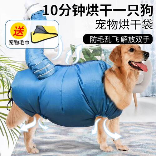 宠物烘干箱家用冬天小狗狗吹风机嘴毛猫咪洗澡烘干机大型犬吹水衣