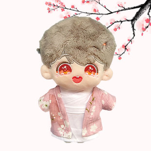 15/20cm娃衣古风汉服20厘米玩偶古装衣服棉花娃娃交领内长袍外套