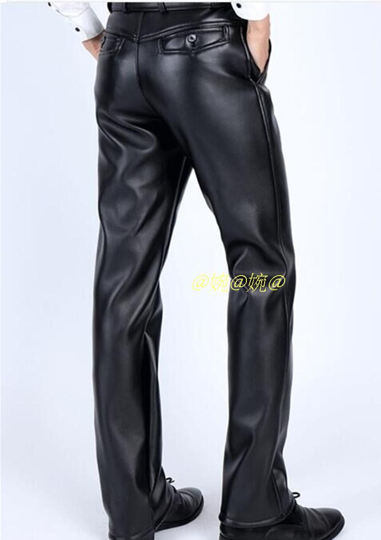 Pantalon cuir homme en vrac PU pour hiver - Ref 1494864 Image 1