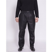 养殖屠宰水产 中老年男女士防水防油耐脏PU皮裤 喷漆汽修皮裤 包邮