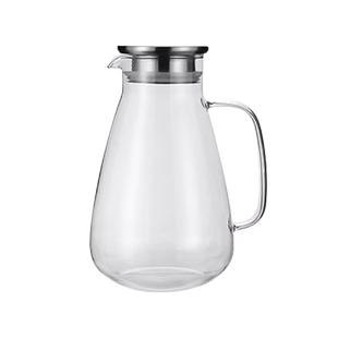 冰箱冷水壶玻璃水壶耐高温凉水壶夏季家用大容量凉水杯套装防炸裂