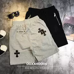 23 Trendy Street Fashion Youth Street Style Summer Loose Elastic Waistband Unisex Zipper Shorts