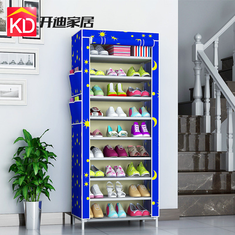 Caddy Home Furnishing reinforce thickening dustproof Fabric art Shoe cabinet Shoe cabinet Storage cabinet shoe rack simple and easy shoe rackin the Residential furniture , Shelf , Shoe  category - from Buy2taobao.com to provide professional Taobao agent buy service