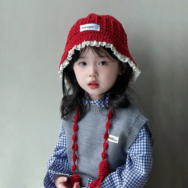 儿童帽子秋冬款2025新款女童宝宝毛线帽小女孩针织帽护耳帽冬季,童装/婴儿装/亲子装,帽子,淘宝优惠券,粉丝福利购,淘宝优惠卷