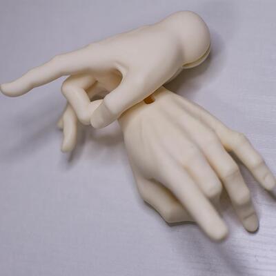 2ddoll 75/80/83cm 叔尺寸 通用 手型 bjd 屈指（L36-1D)