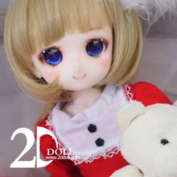 2ddoll1/4树脂卡通脸bjd