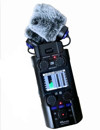 适合ZOOM H5Studio H5S录音笔降噪毛罩H6S防喷套风防风毛罩保护套