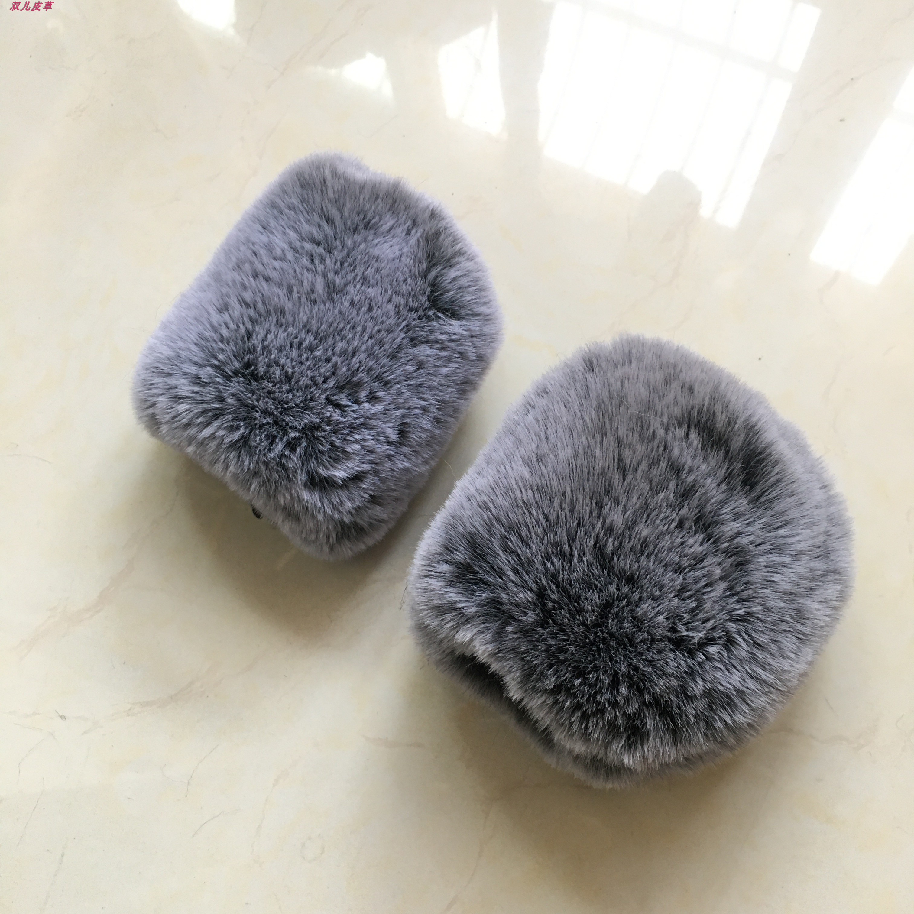 话筒防风毛罩适SHURE 55SH麦克风防喷毛衣罩录音复古麦防喷保护套