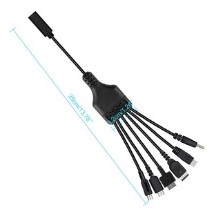 Type-c接口6合一充电线NDS Lite/new3DSLL 2ds PSP PS Vita 1000