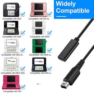 TYPE-C转NDSI 3DS 2DS XL/LL New 3DSXL/3DSL 游戏机充电线充电线