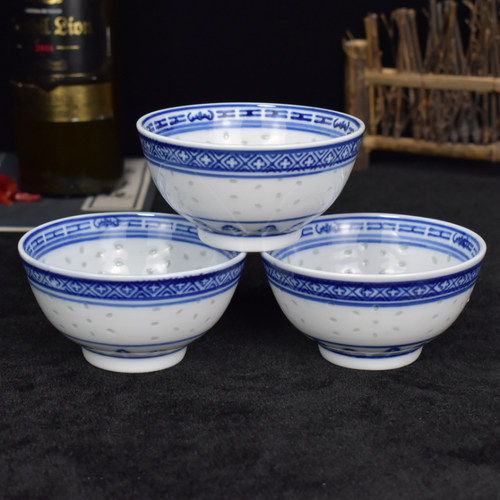 老式米饭碗菜碗汤碗甜品店