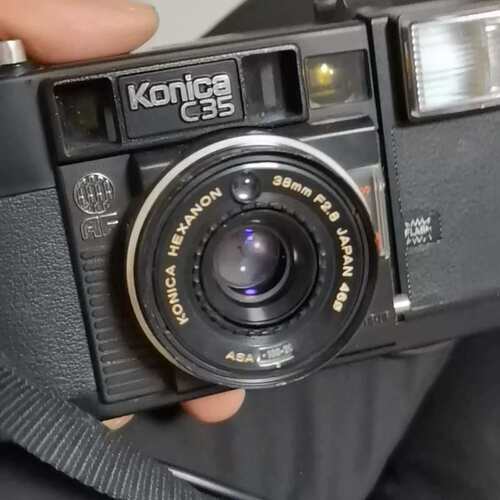 议价回流 柯尼卡c35af 品相如图 带皮套 外观非常新可维修