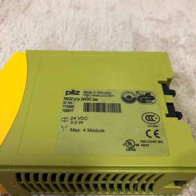 议价PILZ PNOZ p1P 24VDC安全继电器773300可维修