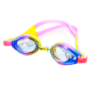 正品英发yingfa儿童防雾泳镜