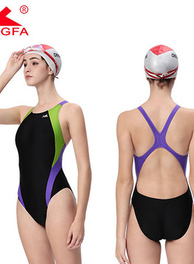 正品 英发/YINGFA 女士专业泳衣 英发976 日常训练泳衣4色 XS-3XL