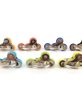 发泄减压链条玩具 Key Ring Fidget指尖钥匙环扣亚马逊