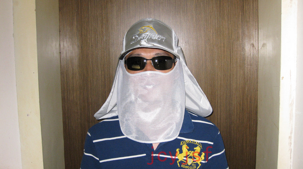 спец. предложение новая коллекция серый полностью Супер защита воздухопроницаемый Солнцезащитный крем для рыбалки шапка Шапка с большими полями, рыболовная шапка, закрывающая лицо шапка