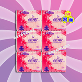 保密发货 包邮 佳期夜用卫生巾女厚款 干爽网面透气姨妈巾300mm套装