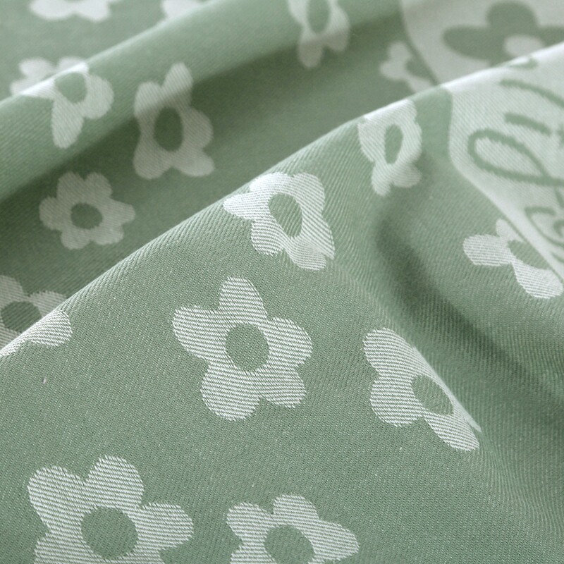 亲肤A类全棉提花粗布床单三件套