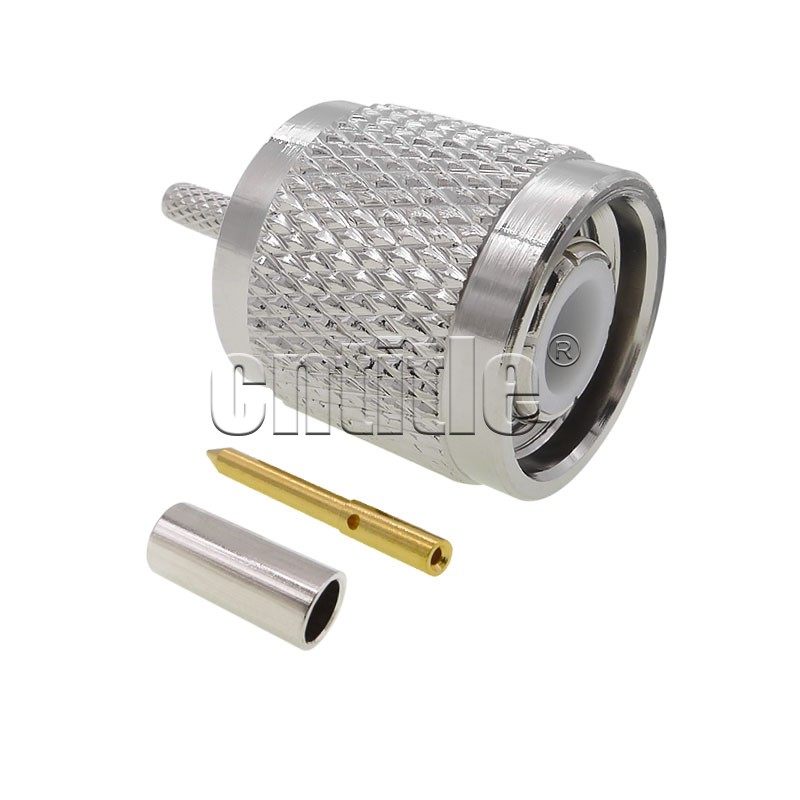 5 tnc标准公头 内螺内针 tnc接头,适合做延长线 跳线