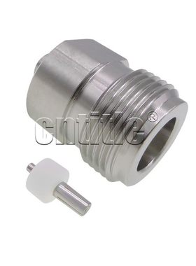 全铜镀银N-KB3-8 N母头 配套3号141 RG402半柔半刚同轴线缆